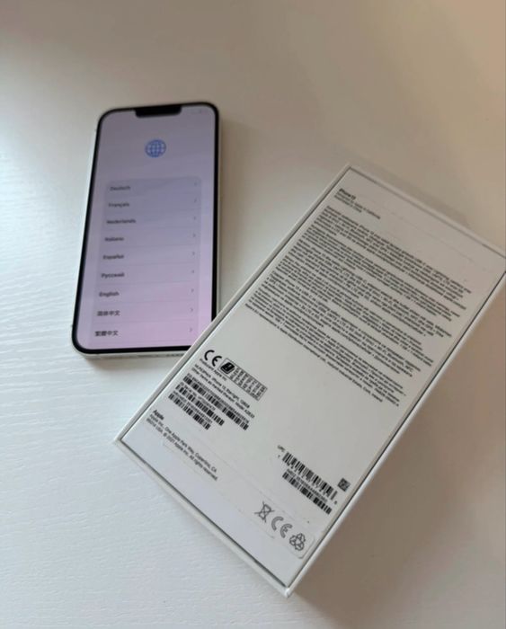 Apple iphone 13 128 GB Starlight biały