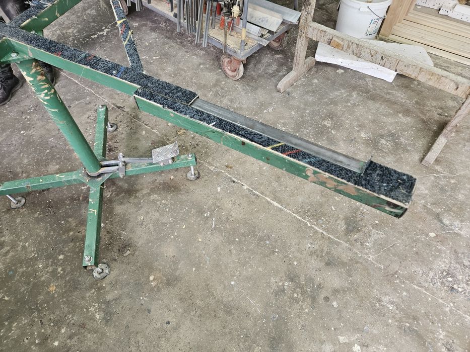 Stół stolarski obotowy do składania okien podnoszony 165x165 260x260