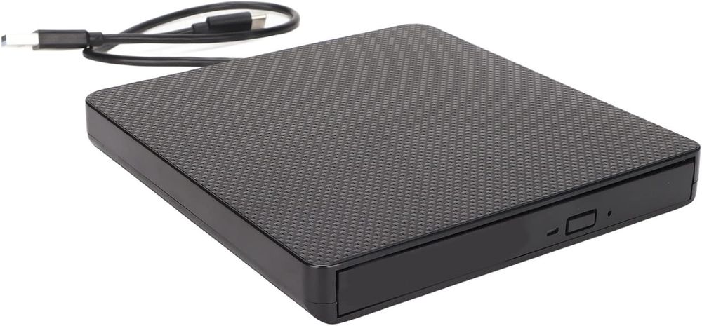 Zewnętrzny Napęd Nagrywarka DVD CD-ROM Rewriter USB Typ A Typ C