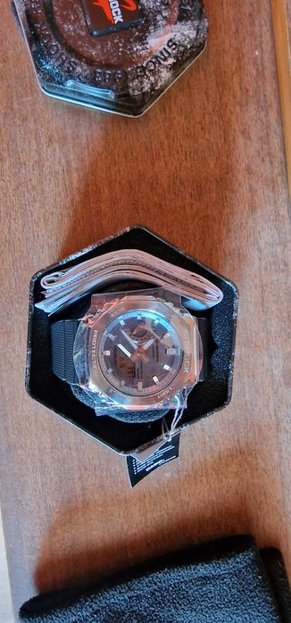 CASIO GBM-2100-1AER - G-Shock Metal Octagon - Męski - Zegarek sportowy