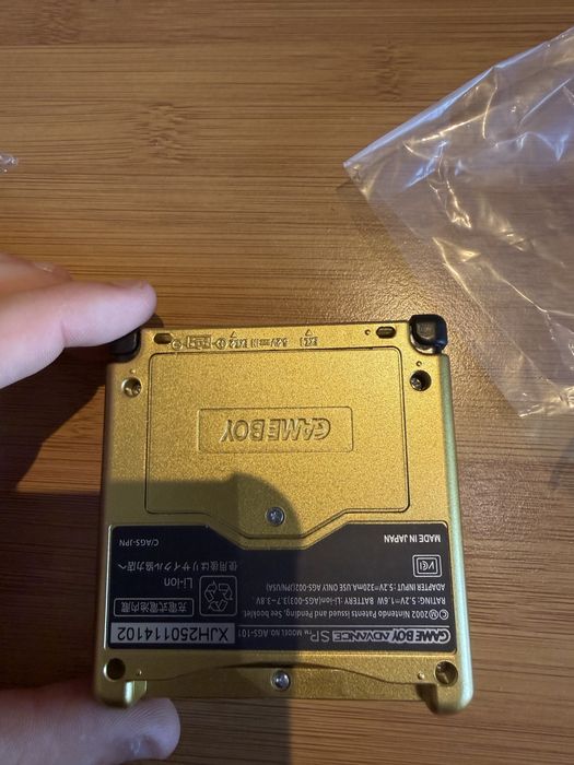 Gameboy Advance SP Majora’s Mask ecra IPS