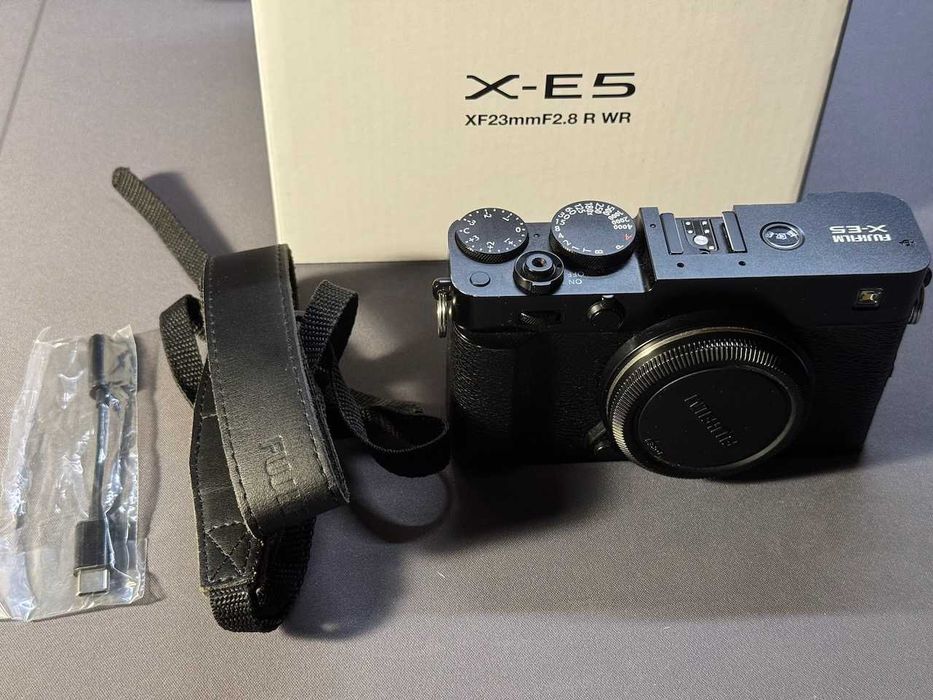 Fujifilm X-E5 Corpo | 40MP | IBIS | Garantia até 08/2028