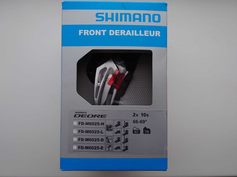 Перемикач передній Shimano Deore FD-M6025-L