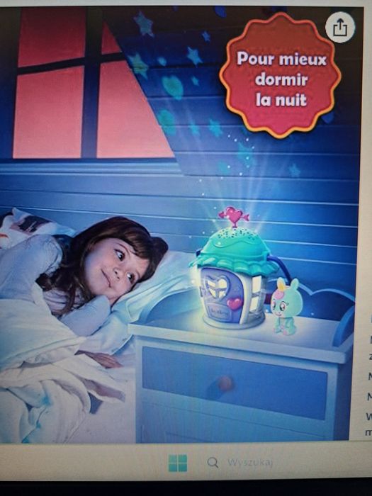 Lumiluvs- figurka jednorożca - lampka nocna magiczna