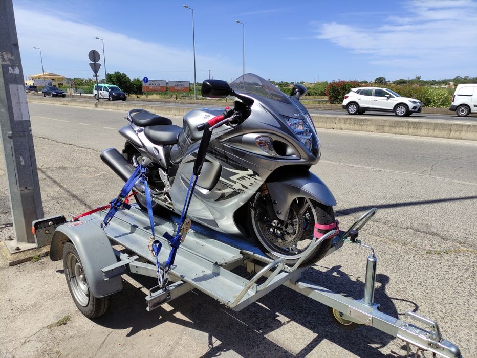 Transporte de motas, Aluguer reboque,  Transporte de Caravana, Roulote