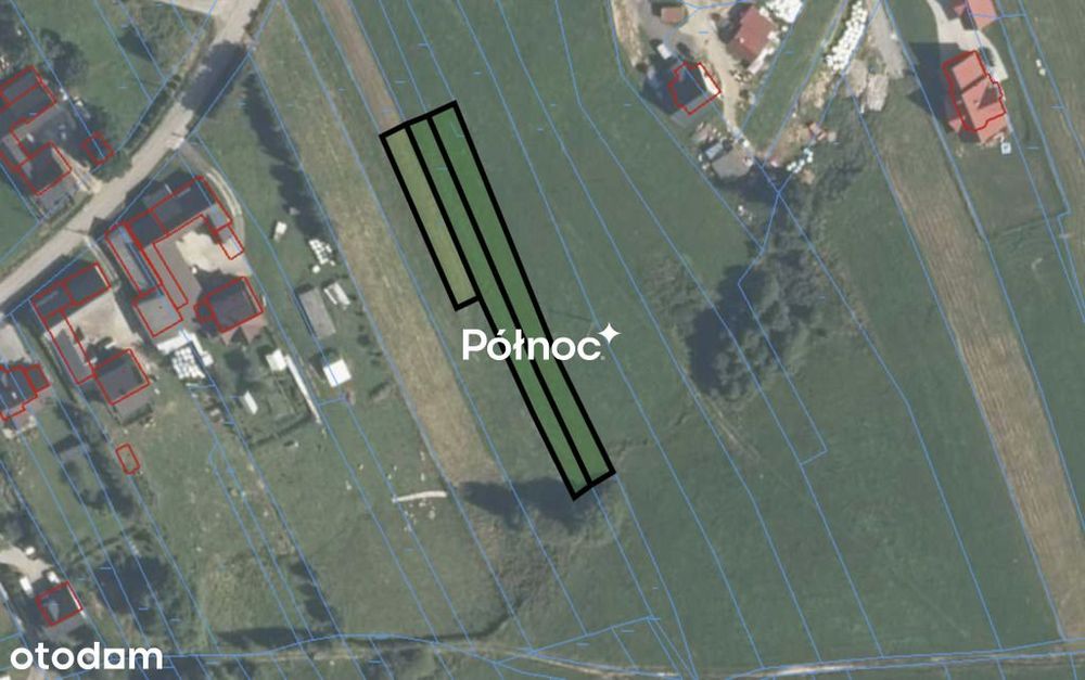 Działka budowlana blisko Nowego Targu
