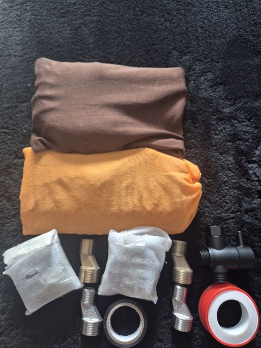 Kran prysznicowy z termostatem + słuchawka