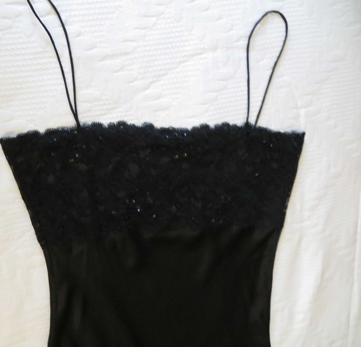 Vestido Cerimónia Maximo Dutti - Tamanho 36 - M , Preto - Novo