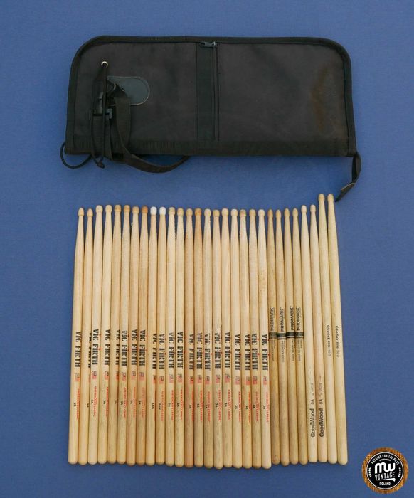 Zestaw dla każdego perkusisty - pokrowiec + 10 x pałki VIC FIRTH ‼️