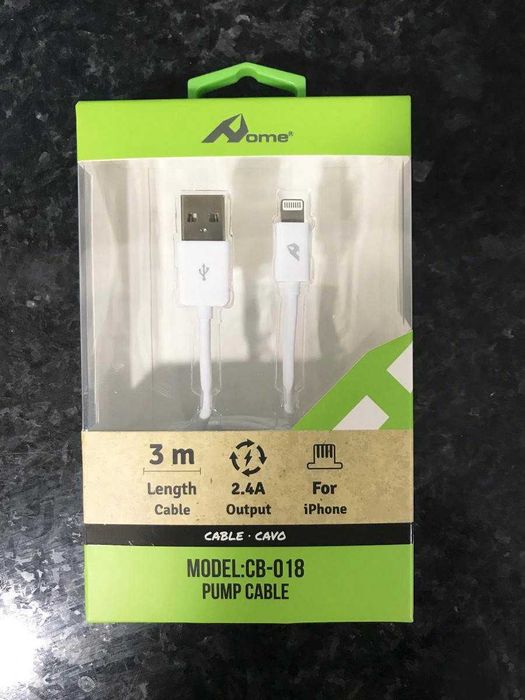 Lightning Charging Cable for iPhone / iPad / iPod – 3 Meters – New64738946591105120