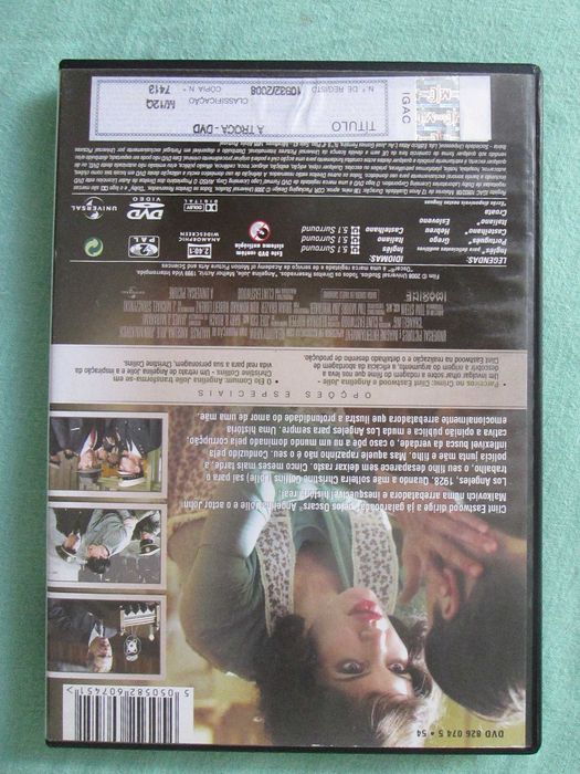 DVD Changeling, directed by Clint Eastwood, starring Angelina Jolie64738606473089121