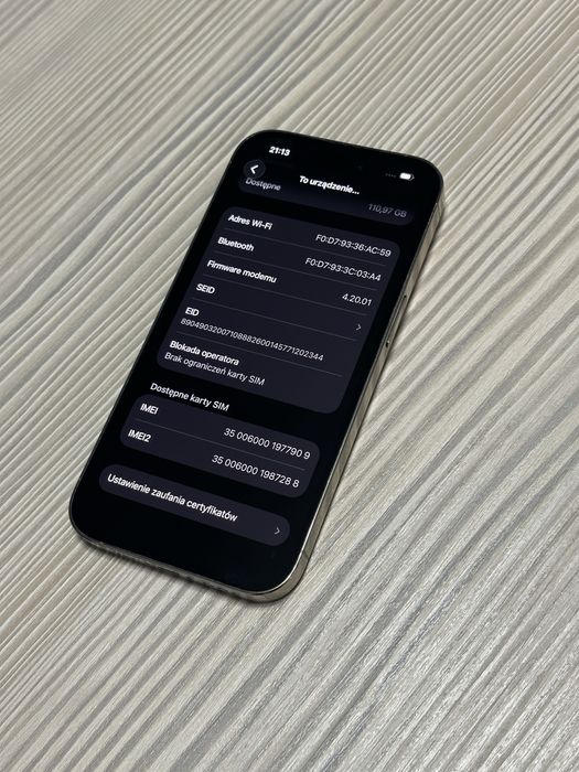 Apple iPhone 14 Pro 128GB • Gold • Pewny zakup • FV / paragon