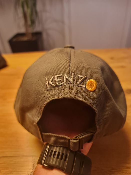 Czapka z daszkiem KENZO Oliwka