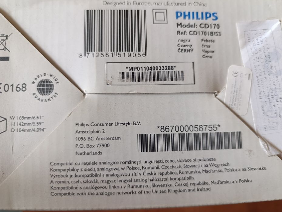 Telefon bezprzewodowy PHILIPS