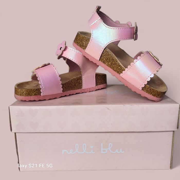 Босоніжки для дівчинки nelli blu 15,5см