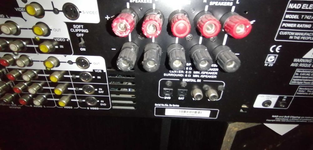 Faulty NAD T 742 Amplifier64552569744769124