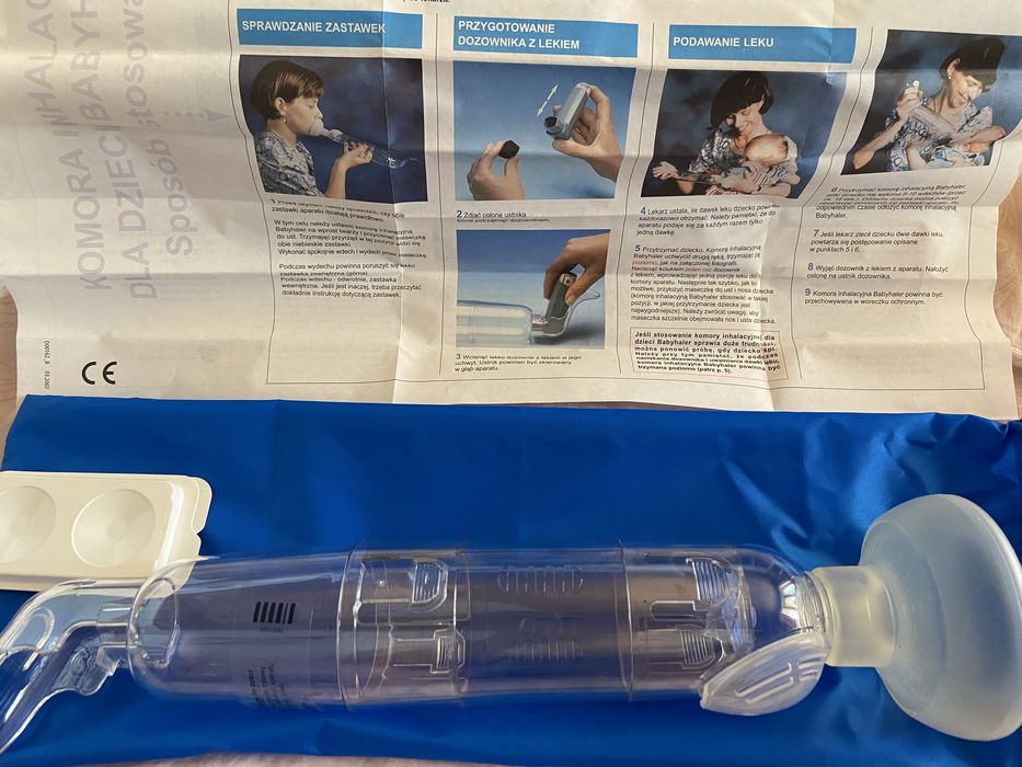 Babyhaler komora inhalacyjna dla dzieci