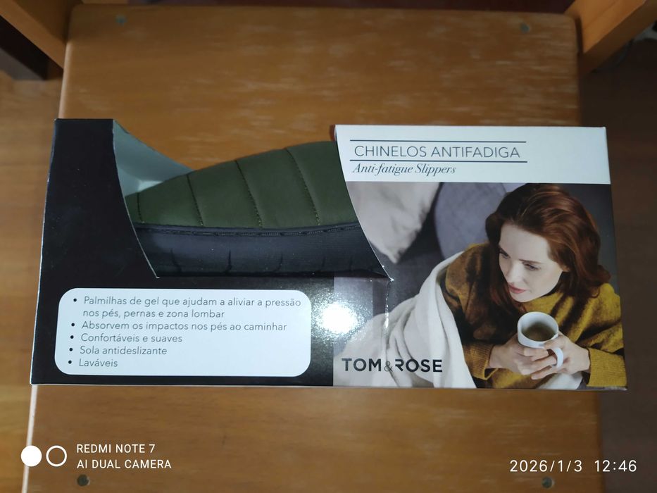 ## Chinelos Antifadiga Tom & Rose nº 44/45 XL ##