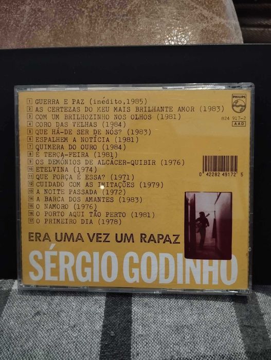 CD - Sérgio Godinho - Era uma vez um rapaz.