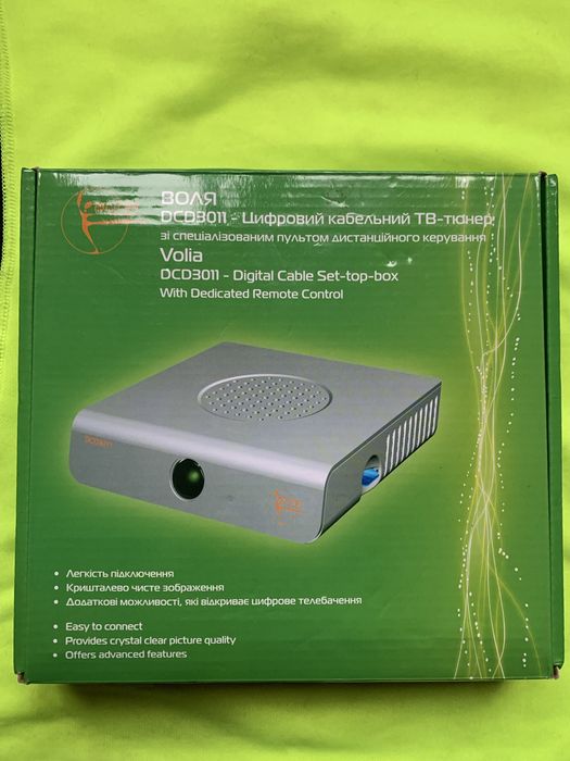 Воля кабель тв тюнер DCD 3011 и Arris CM 820S
