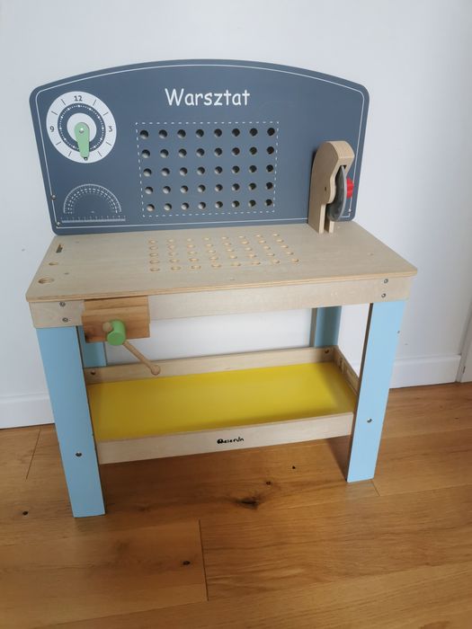 Drewniany warsztat narzędziowy dla dziecka Elefun