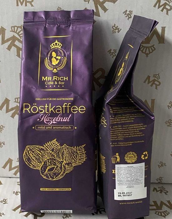 Кофе молотый Mr.Rich "Hazelnut" (Лесной Орех) 250гр.