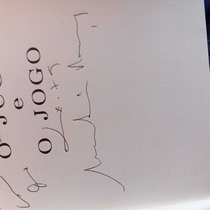 Martins Poças, O jugo e o Jogo (com assinatura/dedicatoria do autor)