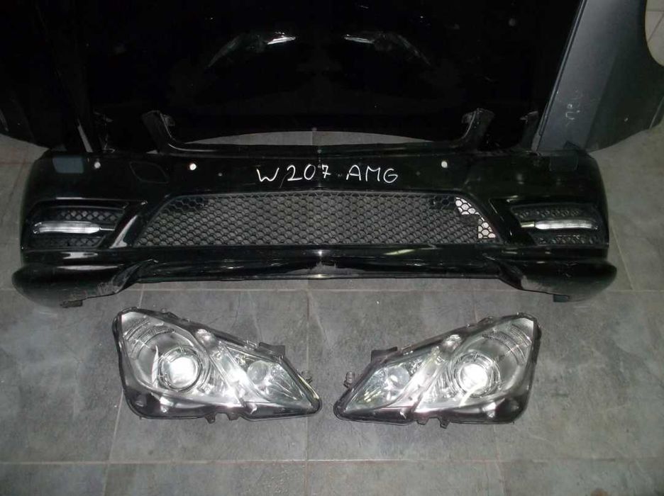 MERCEDES E KLASA W207 Бампер передний задний Разборка
