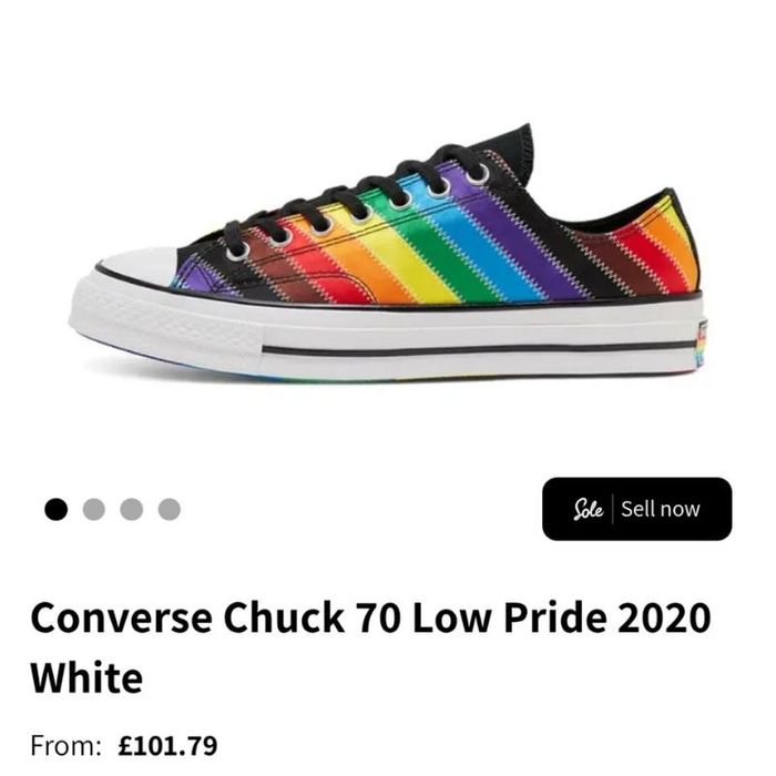 Кеди унісекс converse оригінал кольорові веселка лгбт прайд