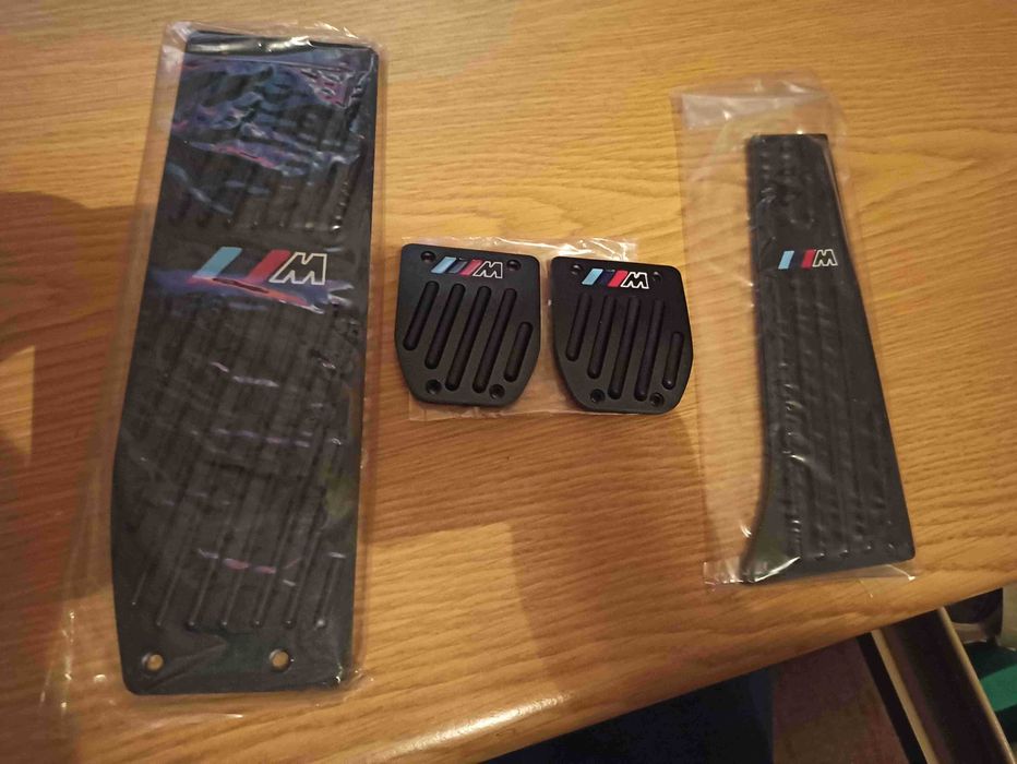 Capas pedais BMW | Pack M | PERFORMANCE | PRETOS ou CROMADOS