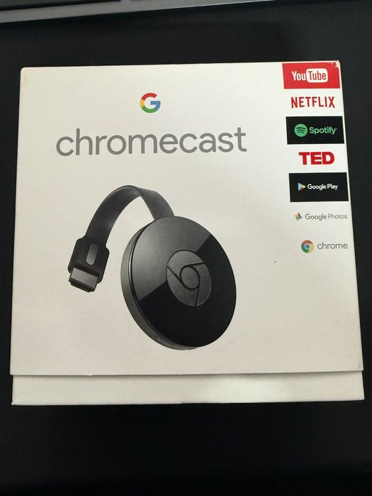 GoogleChromecast 2 gen, como novo