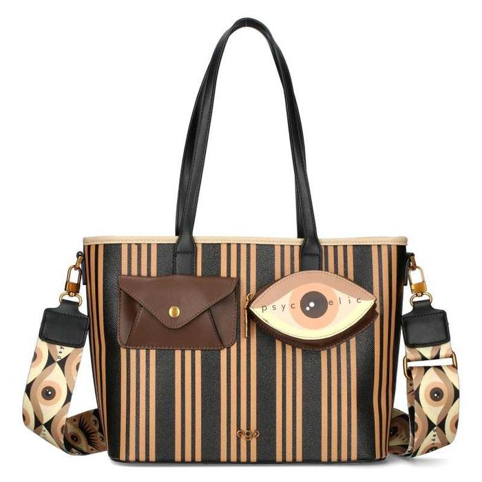 Ego shopperka damska A4 skóra ekologiczna