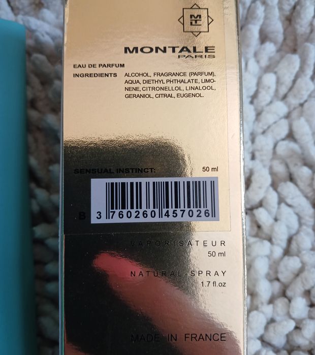 Продам MONTALE Sensual Instinct 50 ml