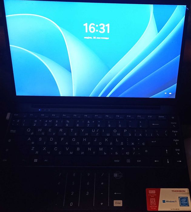 Ноутбук Thomson Notebook (UA-P14C4BK128) Black