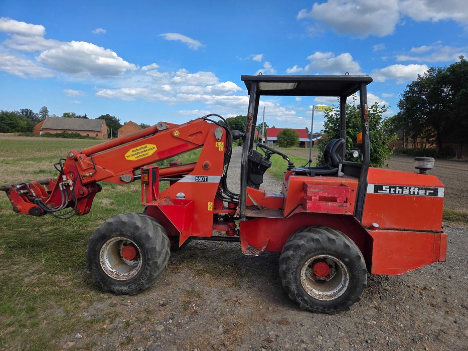 Ładowarka SCHAFFER 550 T Ładowarka Przegubowa Teleskopowa Schaffer