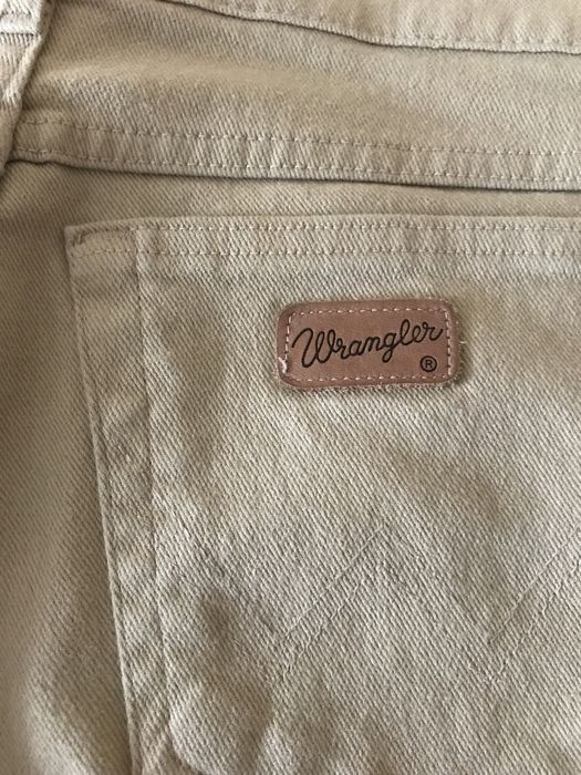 Нові Wrangler 32-30 чол беж штани джинси наш розм 46 зріст 160 котон