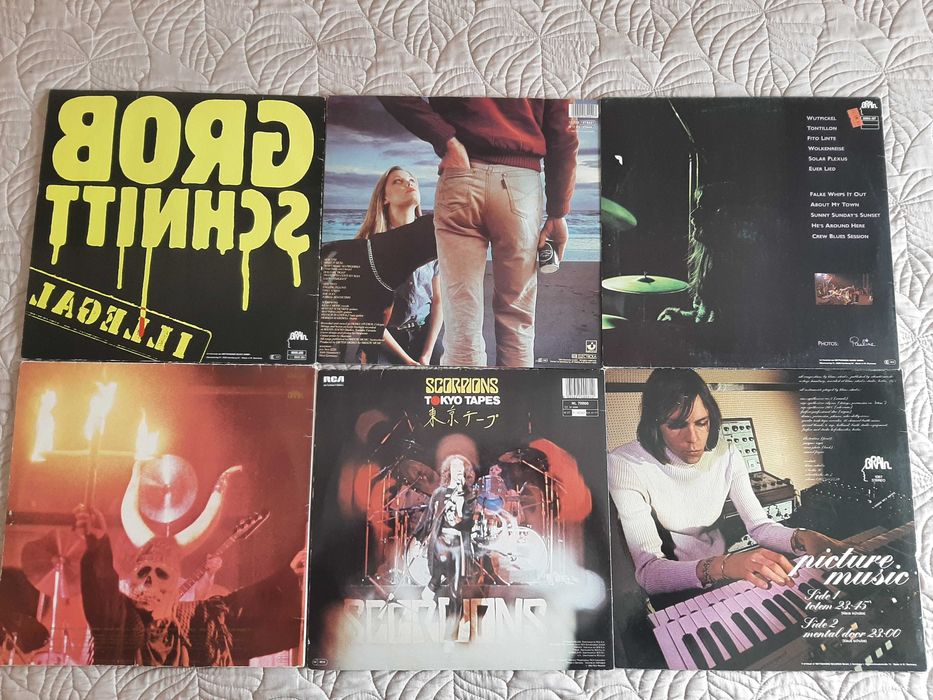 Scorpions - Klaus Schulze – Eroc – Grobschnitt - Vinil LP