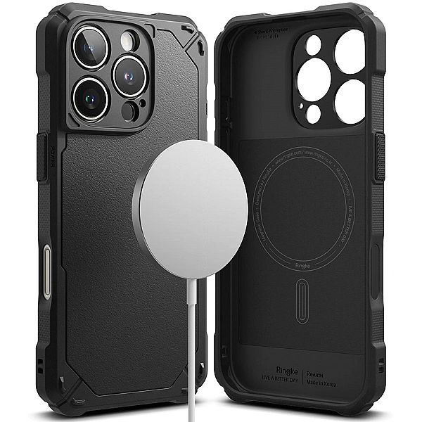 Ringke Rugged Gear Magnetic Magsafe Iphone 16 Pro Black