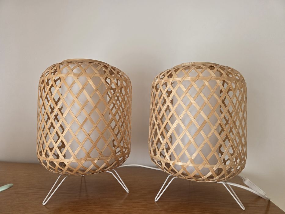 Candeeiros em palhinha