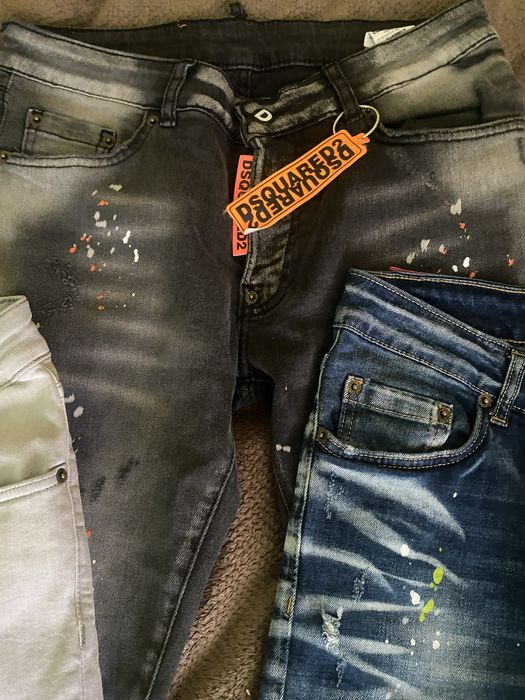 slim fit dsquared2 only blue