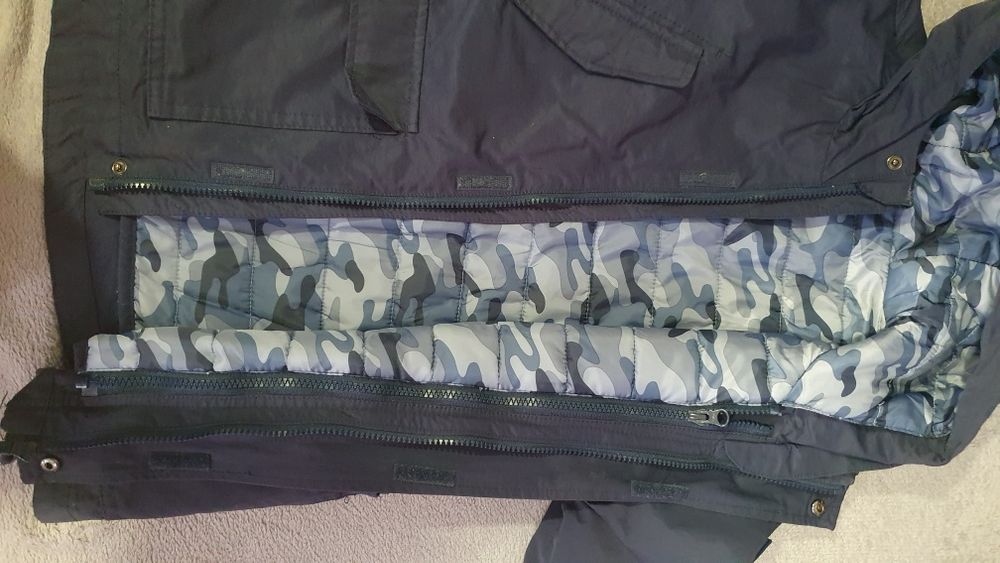 Kurtka chlopieca 2w1  Smyk 140cm