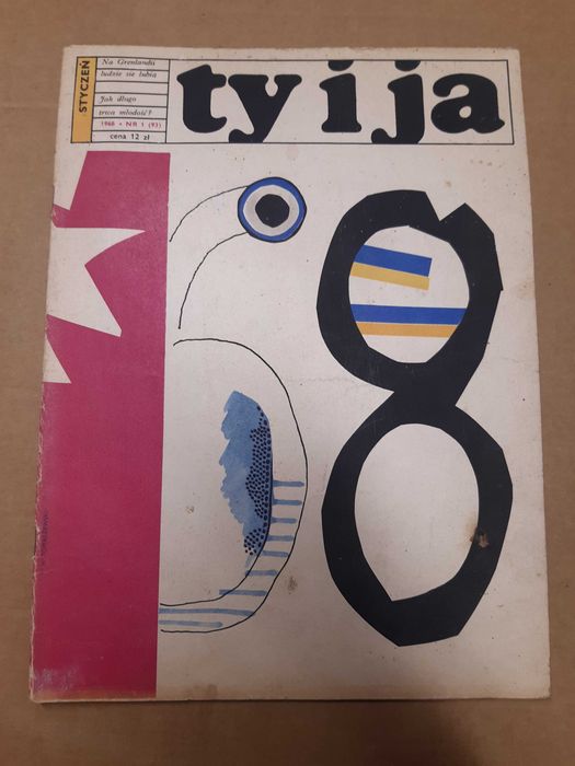 Magazyn Ty i ja rok 1968 archiwalny  rocznik okazja