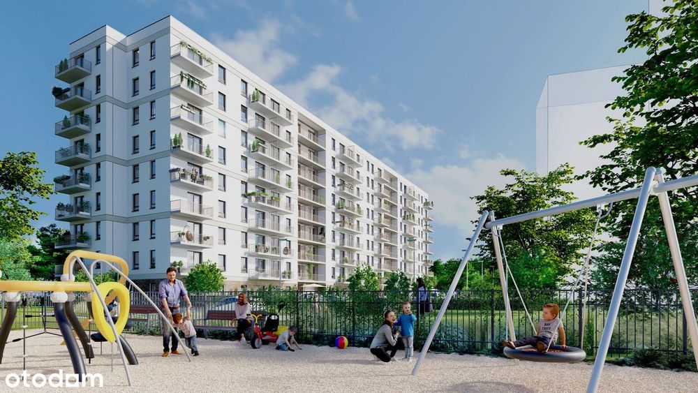 2-pokojowe mieszkanie 39m2 + balkon