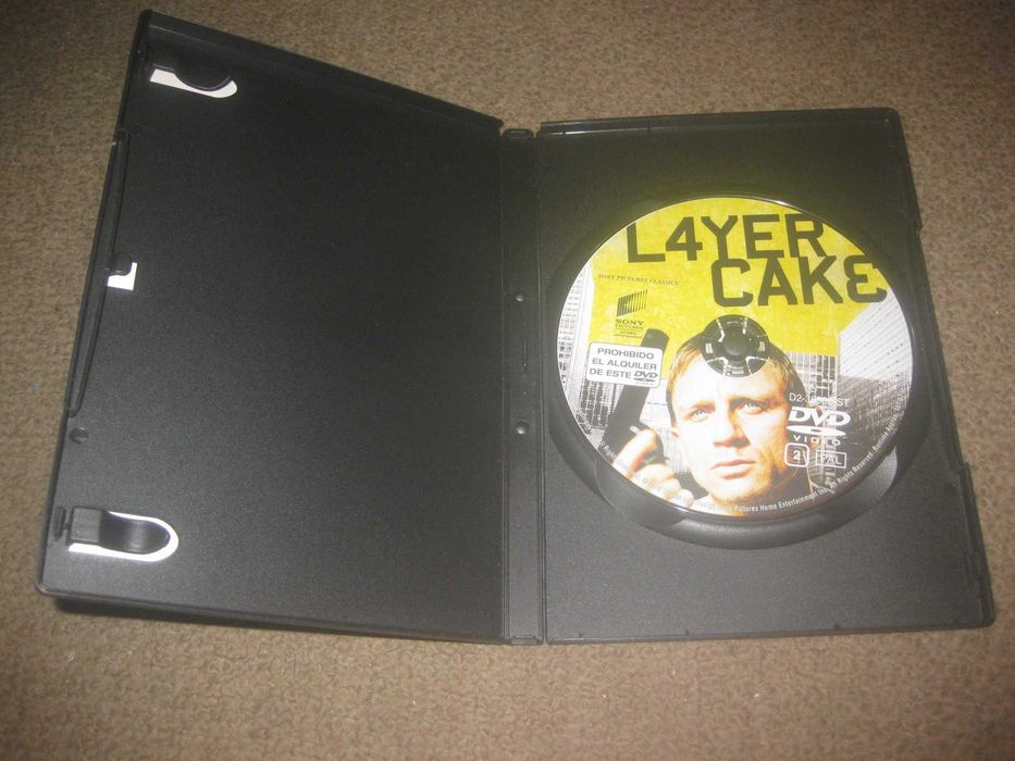 DVD "Layer Cake - Crime Organizado" com Daniel Craig
