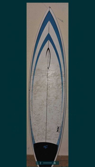 malibu 6.8 Evolution Funboard epoxy NSP Torq prancha surf FCS