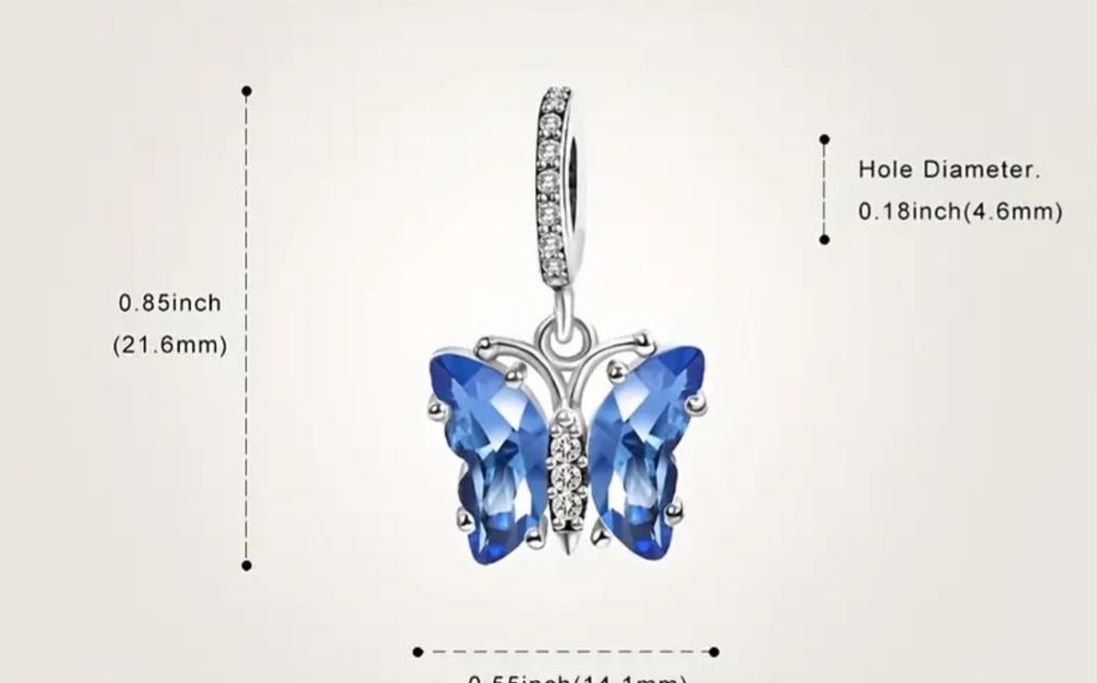 Браслет та намистинки 925 проба старлінгове срібло