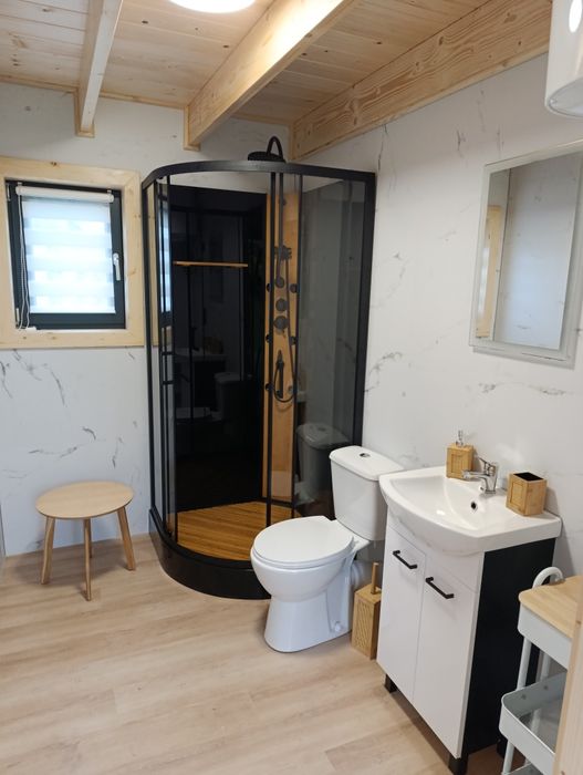 domek z BALIA JACUZZI, Staw, Kaszuby  sauna panieńskie