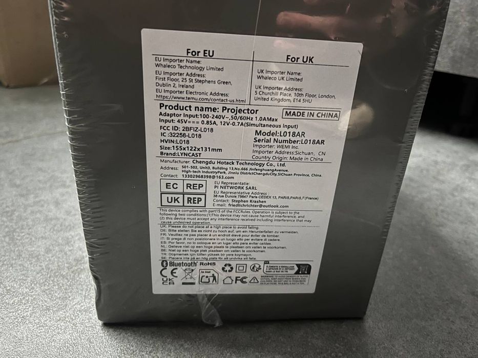 Смарт Проектор Magcubic  L018 НОВИЙ