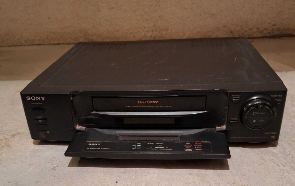 Sony SLV-E70 VHS, video recorder