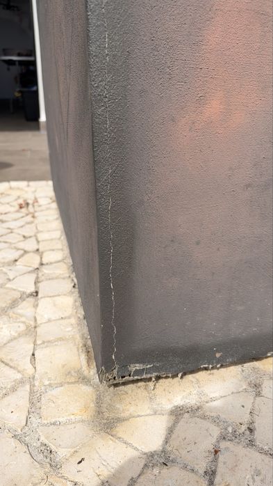 Vaso grande dimensões 1m x 1m